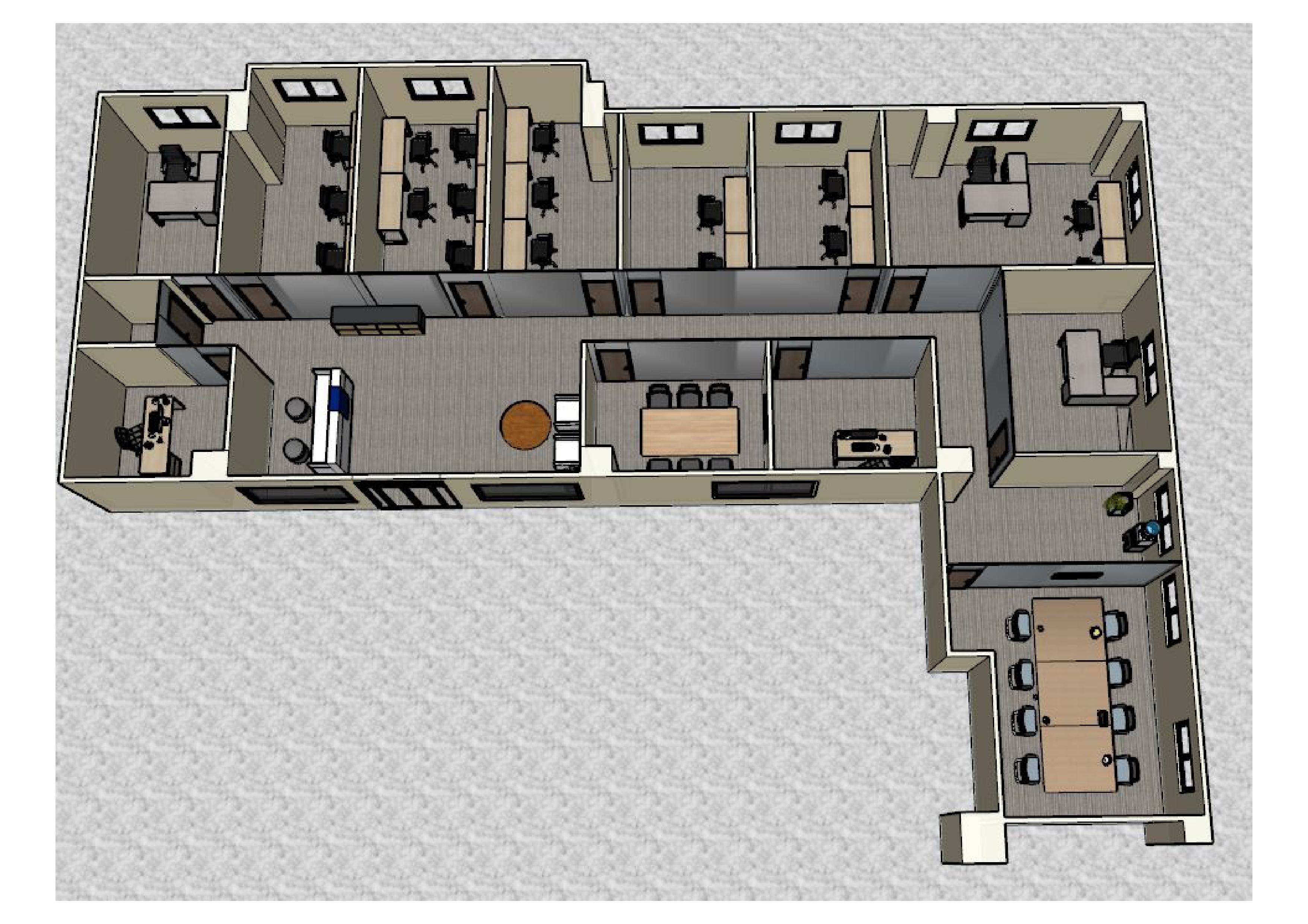 phối cảnh chi nhánh citilight tower của G Office