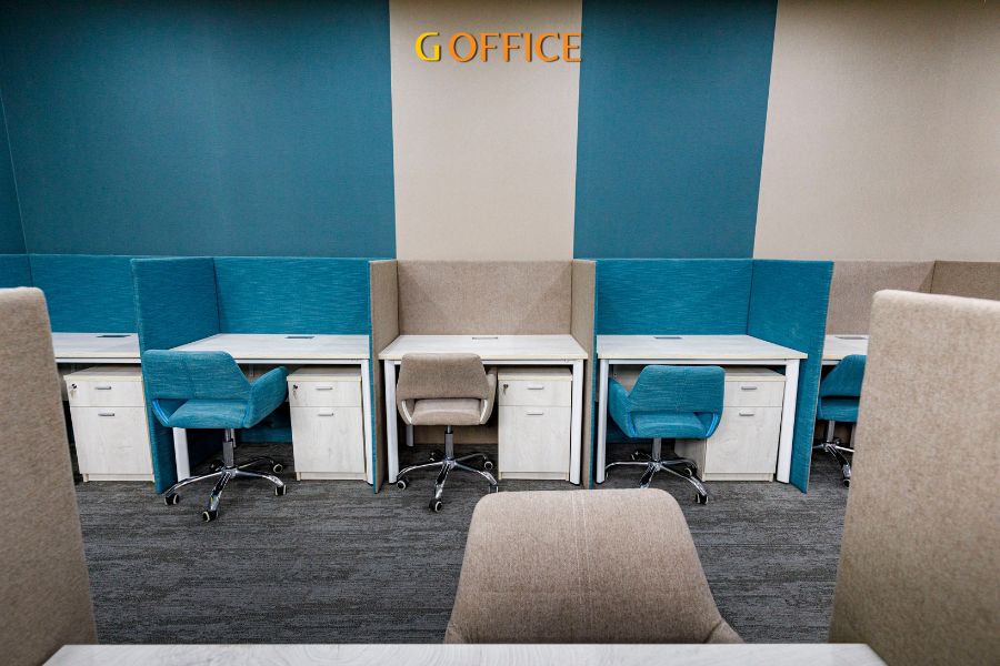 chỗ ngồi làm việc cố định