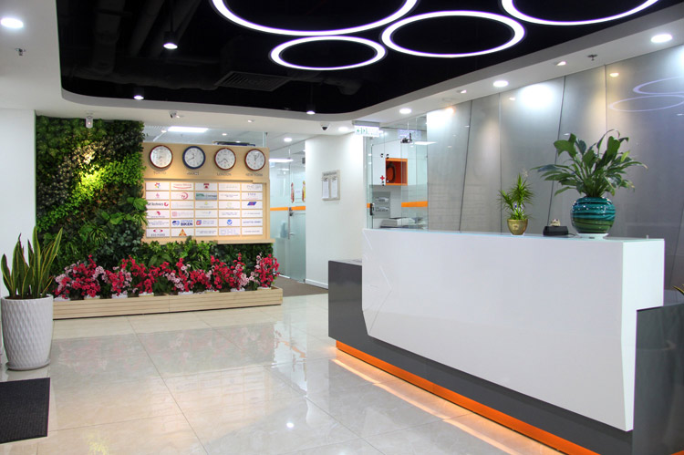 Sảnh văn phòng cho thuê tại G-Office