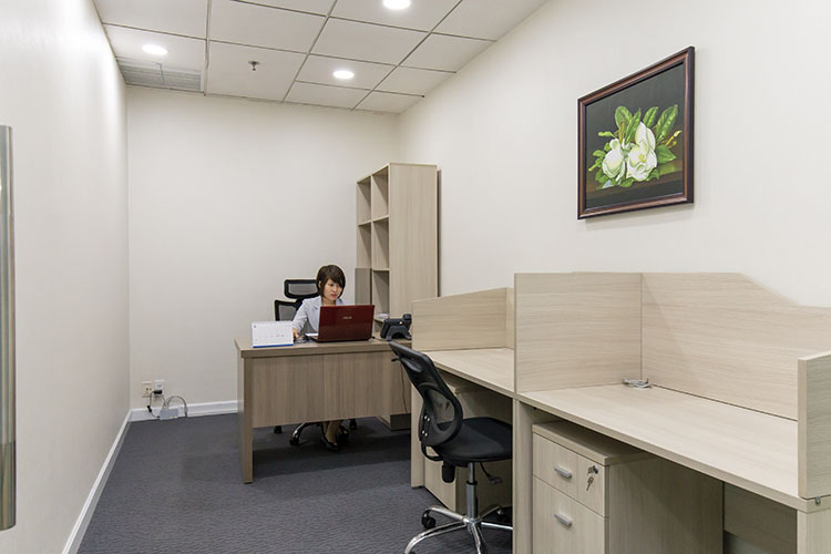 Nội thất trang bị sẵn khi Thuê văn phòng quận 1 uy tín tại GOffice