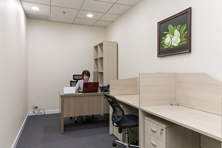 Nội thất bên trong của văn phòng chia sẻ cho thuê tại GOffice