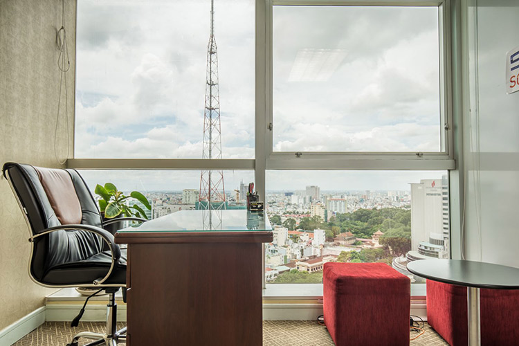 Thiết kế văn phòng đơn giản nhưng rất sang trọng tại G-Office