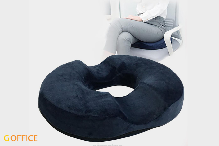 Đệm ngồi donut ngừa bệnh trĩ cho dân công sở