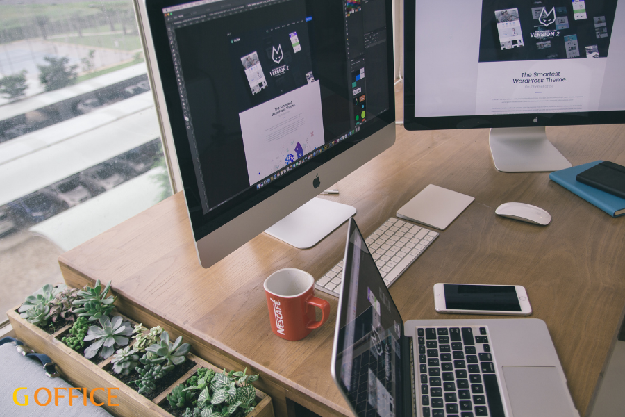 Không gian chỗ ngồi làm việc riêng