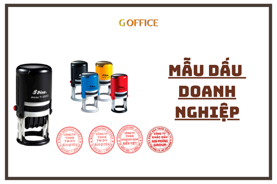 Mẫu con dấu doanh nghiệp