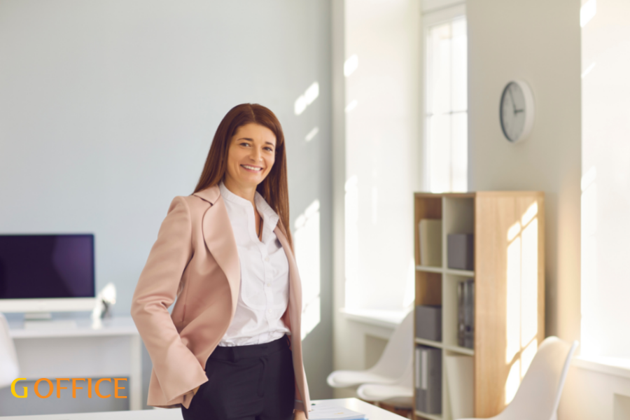 Nữ doanh nhân cần phải luôn giữ một phong thái tự tin