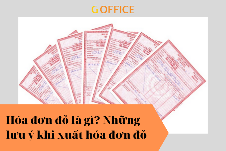 Hóa đơn đỏ là gì?