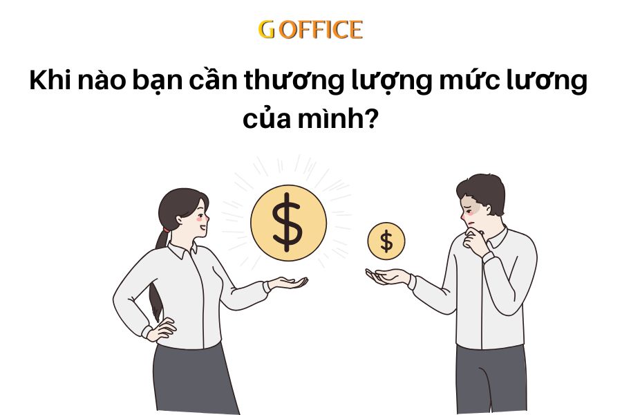 Khi nào  bạn cần thương lượng mức lương của mình?