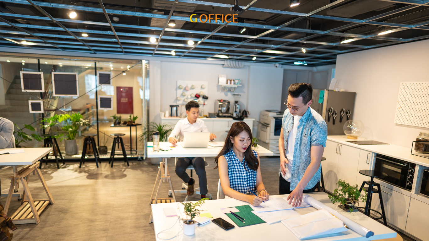 mô hình coworking space ra đời