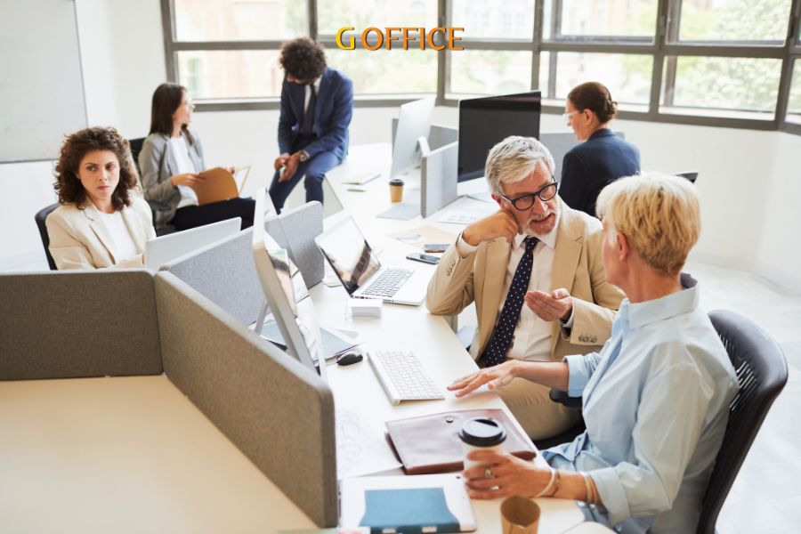 Thiết lập văn phòng làm việc không gian mở